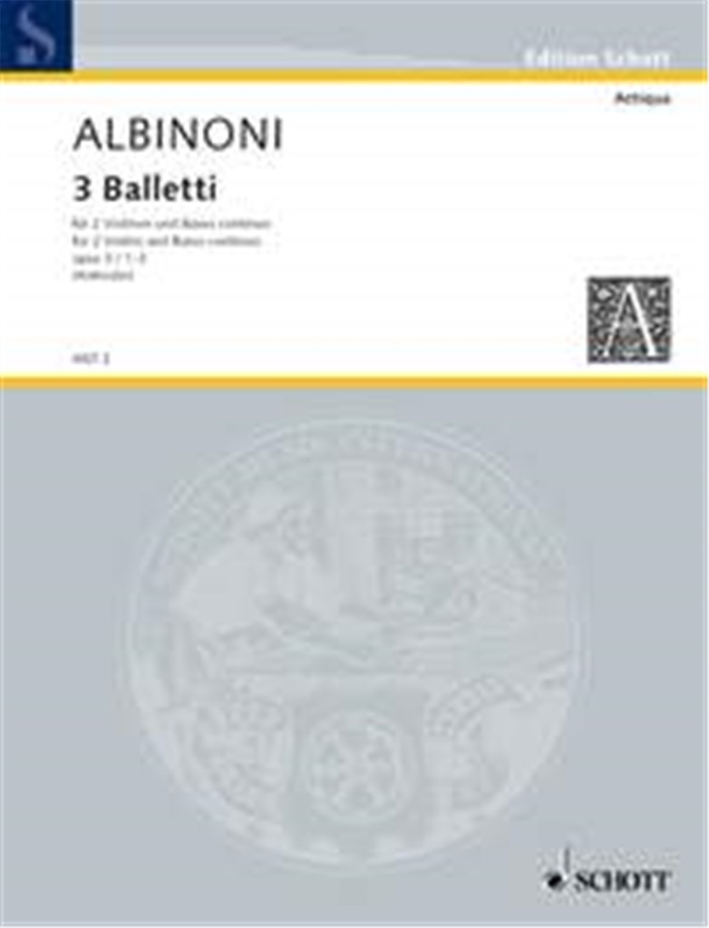 Three Balletti op. 3/1-3
